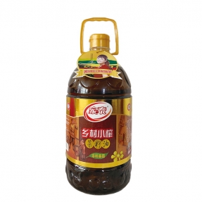 5l家泰乡村小榨菜籽油zhuanli瓶包装